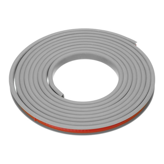 Uxcell U-Shape Edge Banding, 9.8Ft x 9mm TPE Self-Adhesive Veneer Edging, Plywood Trim Flexible Furniture Edge (Grey)