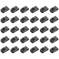 thumbnail image 1 of Uxcell U-Style Clip-On Nut, Regular Extruded U-Nut U-Type Fasteners Hardware Nut for Automotive Metal Cars Motorcycles Black M5-0.8, 1 of 6