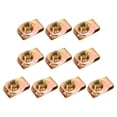 thumbnail image 1 of Uxcell U-Style Clip-On Nut, Regular Extruded U-Nut U-Type Fasteners Hardware Nuts for Automotive Metal Car Motorcycle Yellow M10-1.5, 1 of 6