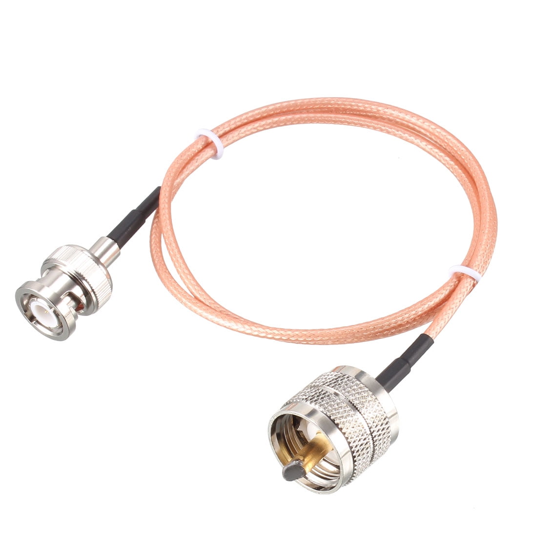 Uxcell UHF () Male to BNC Male Antenna Radio Cable RG316 Coax Cable, 2 ...