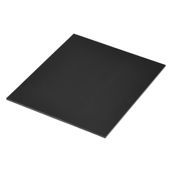 Uxcell UHMW Sheet Ultra High Molecular Weight Polyethylene Sheet Hard Plastic Sheet Board 6.1''x 0.12'' Black 2pcs