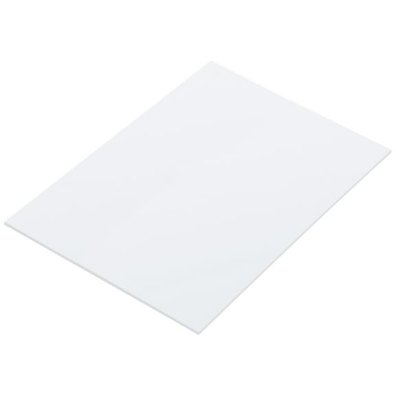 Uxcell UHMW Sheet Ultra High Molecular Weight Polyethylene Sheet Hard Plastic Sheet Board 6.1''x 8 '' x 0.12'' White
