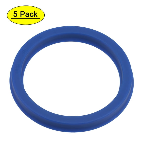 Uxcell UHS Type Radial Shaft Oil Seal PU Blue 5 Count 50x60x7mm