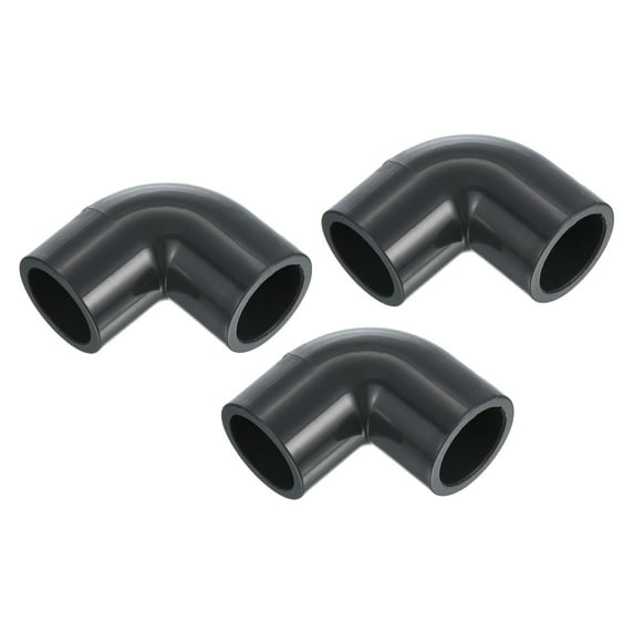 Uxcell Pipe Fitting Elbow 16mm Socket 90 Degree Adapter Connector, 18mm 3