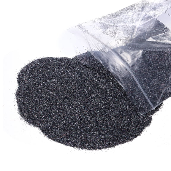Uxcell Ultra Fine Glitter 1/128 Inch Powder Metallic Resin Glitter PET Flakes Crafts Sequins 100g (3.5oz) for Resin Craft Tumbler Christmas Decoration Cosmetic Nail, Laser Brown