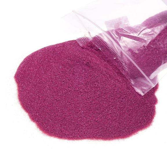 Uxcell Ultra Fine Glitter 1/128 Inch Powder Metallic Resin Glitter PET Flakes Crafts Sequins 100g (3.5oz) for Resin Craft Tumbler Christmas Decoration Cosmetic Nail, Laser Rose Red