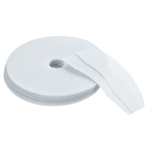Uxcell Universal Cloth Dryer 8pcs Exhaust Filter 235x37mm, 2pcs Air Intake Filter 207x75mm, White