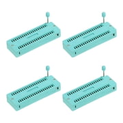 Uxcell Universal IC Test ZIF Socket 40 Pin 2.54mm Pitch for Microcontroller, Chip, Breadboard, Program ICs, 4 Pack