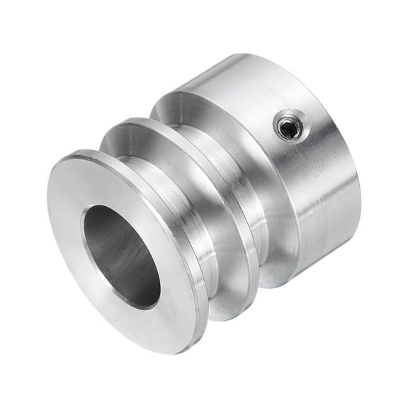 Uxcell V-Type Pulley 15mm Bore 30mm Outer Dia Double Groove