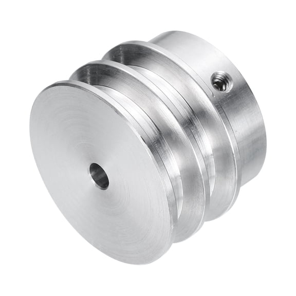 Uxcell V-Type Pulley 5mm Bore 40mm Outer Dia Double Groove