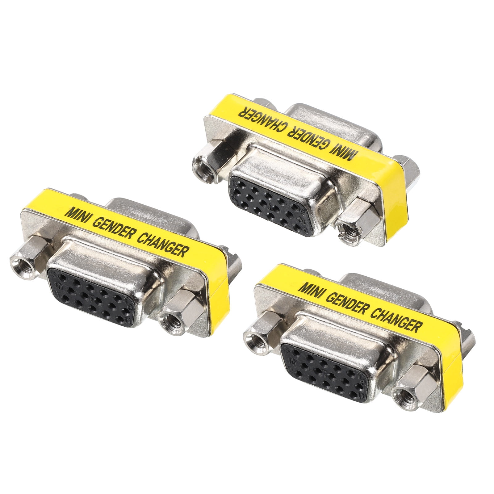 Uxcell VGA Coupler VGA Gender Changer Connector Female to Female VGA