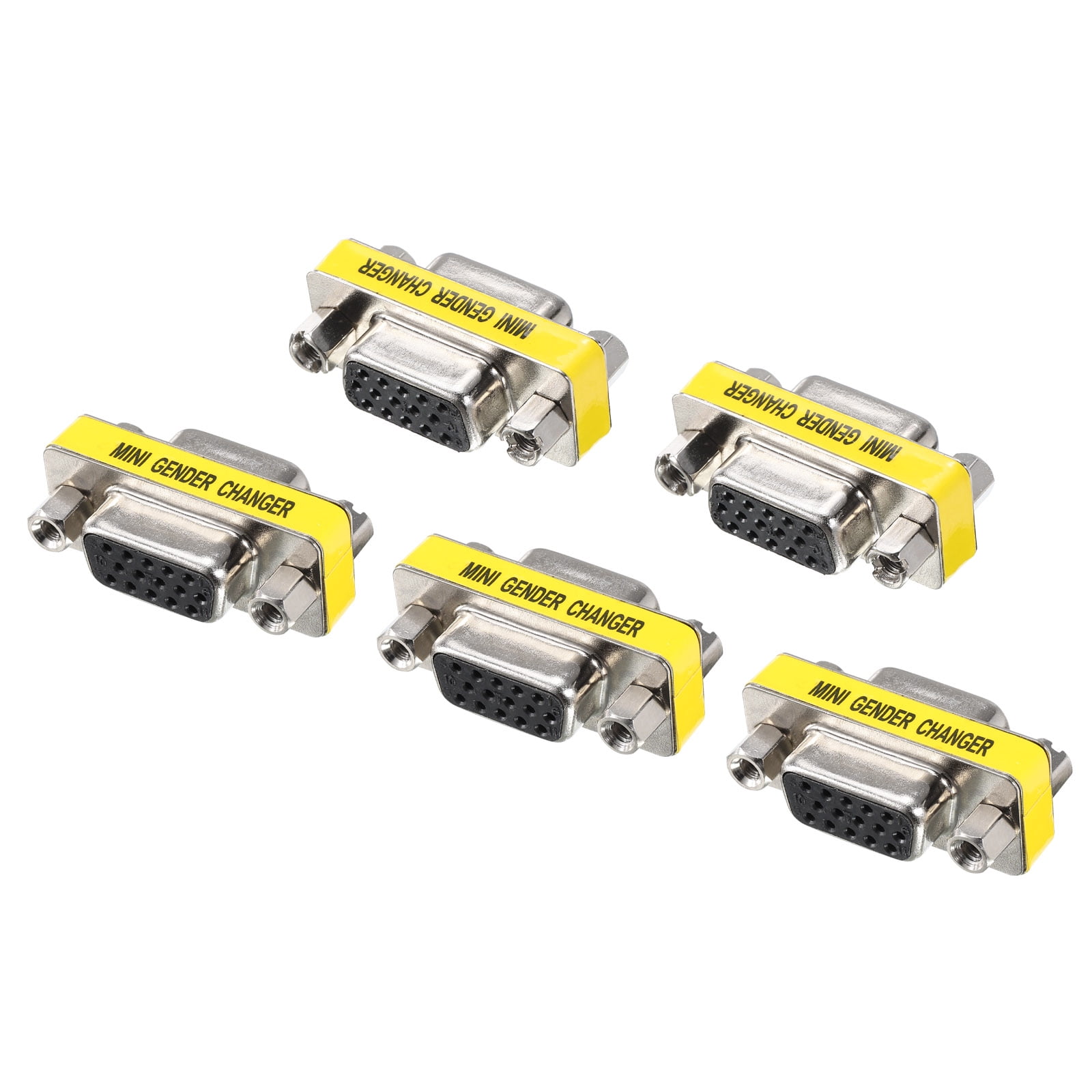 Uxcell VGA Coupler VGA Gender Changer Connector Female to Female VGA