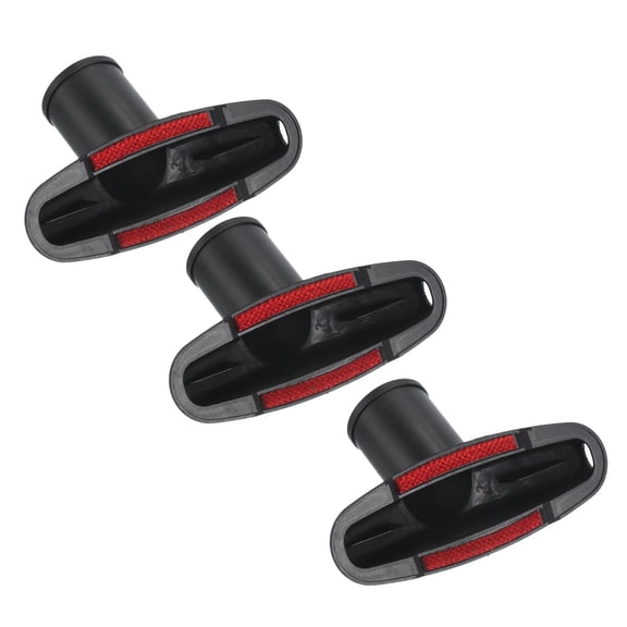 Uxcell Vacuum Cleaner Brush Head 1 1/4 Inch Oval Vacuum Cleaner Hose Brush Replacement 3 Pack