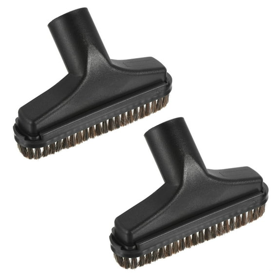 Uxcell Vacuum Hose Brush Attachment 1 1/4 Inch Rectangle Vacuum Cleaner Hose Brush Replacement 2 Pack