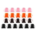 thumbnail image 1 of Uxcell Velvet Gift Bags 21Pcs 2.8 x 3.6" Velvet Drawstring Jewelry Pouches Mini Gift Bags Black Pink Orange Dark Brown, 1 of 1