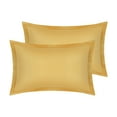 thumbnail image 1 of REGALWOVEN Velvet Pillow Cases Queen Size Set of 2, Pillow Covers with Zipper Closure Khaki Queen, 1 of 7