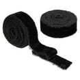 thumbnail image 1 of Uxcell Velvet Ribbon, Handmade Frayed Raw Edge Thick Fringe Ribbon for Gift Wrapping Black, 1 of 6