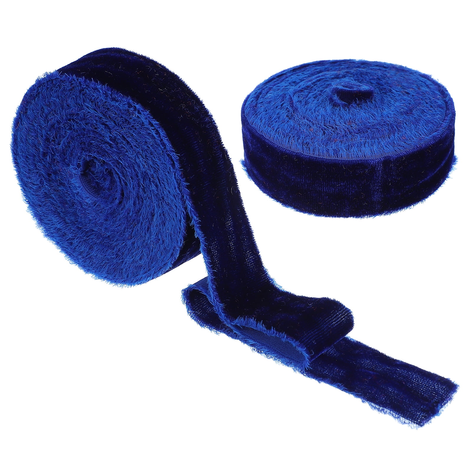 Uxcell Velvet Ribbon, Handmade Frayed Raw Edge Thick Fringe Ribbon for ...