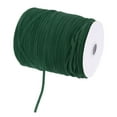 thumbnail image 1 of Uxcell Velvet Ribbon Gift Wrapping 200 Yard x 1/8 Inch Dark green Single Face Velvet Ribbon Roll for DIY Bouquets, 1 of 5