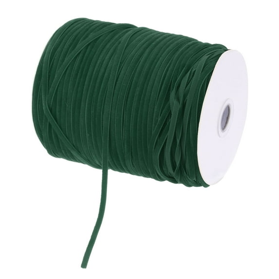 Uxcell Velvet Ribbon Gift Wrapping 200 Yard x 1/8 Inch Dark green Single Face Velvet Ribbon Roll for DIY Bouquets
