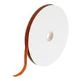 thumbnail image 1 of Uxcell Velvet Ribbon Gift Wrapping 3/8" x 25 Yard Dark Orange Single Face Velvet, 1 of 5