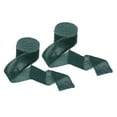 thumbnail image 1 of Uxcell Velvet Ribbons, Crinkled Handmade Frayed Edge Vintage Ribbons for Gift Wrapping Christmas Tree Ornament Dark Green, 1 of 3