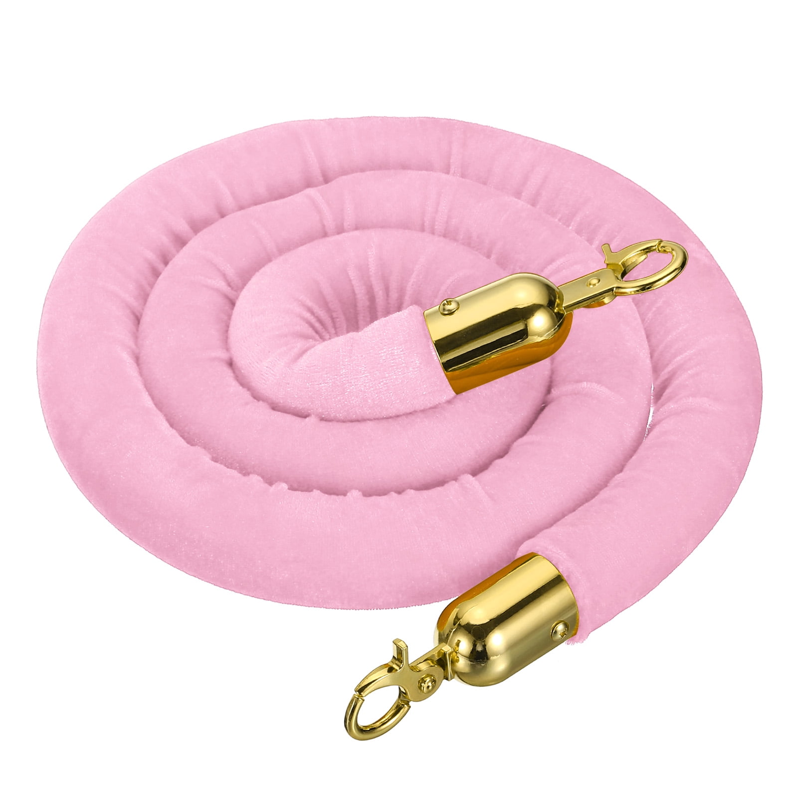 Uxcell Velvet Stanchion Rope, Barrier Rope Velvet Carpet Ropes with ...