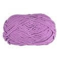 thumbnail image 1 of Uxcell Velvet Yarn Blanket Yarn 100g/3.5oz Polyester Soft Knitting Chenille Yarn Purple, 1 of 7