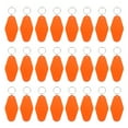 thumbnail image 1 of Uxcell Vintage Motel Keychain Blank Hotel Keychain Rhombus Retro Key Tags Orange, 1 of 7