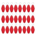 thumbnail image 1 of Uxcell Vintage Motel Keychain Blank Hotel Keychain Rhombus Retro Key Tags Red, 1 of 7