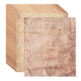 thumbnail image 1 of Uxcell Vintage Paper Parchment Paper Double-sided Old Aged Paper for Scrapbooking Light Brown with Wrinkles, 1 of 6