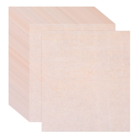 Uxcell Vintage Paper, Parchment Paper Standard Printer Paper Double-sided Old Aged Paper for Scrapbooking Beige