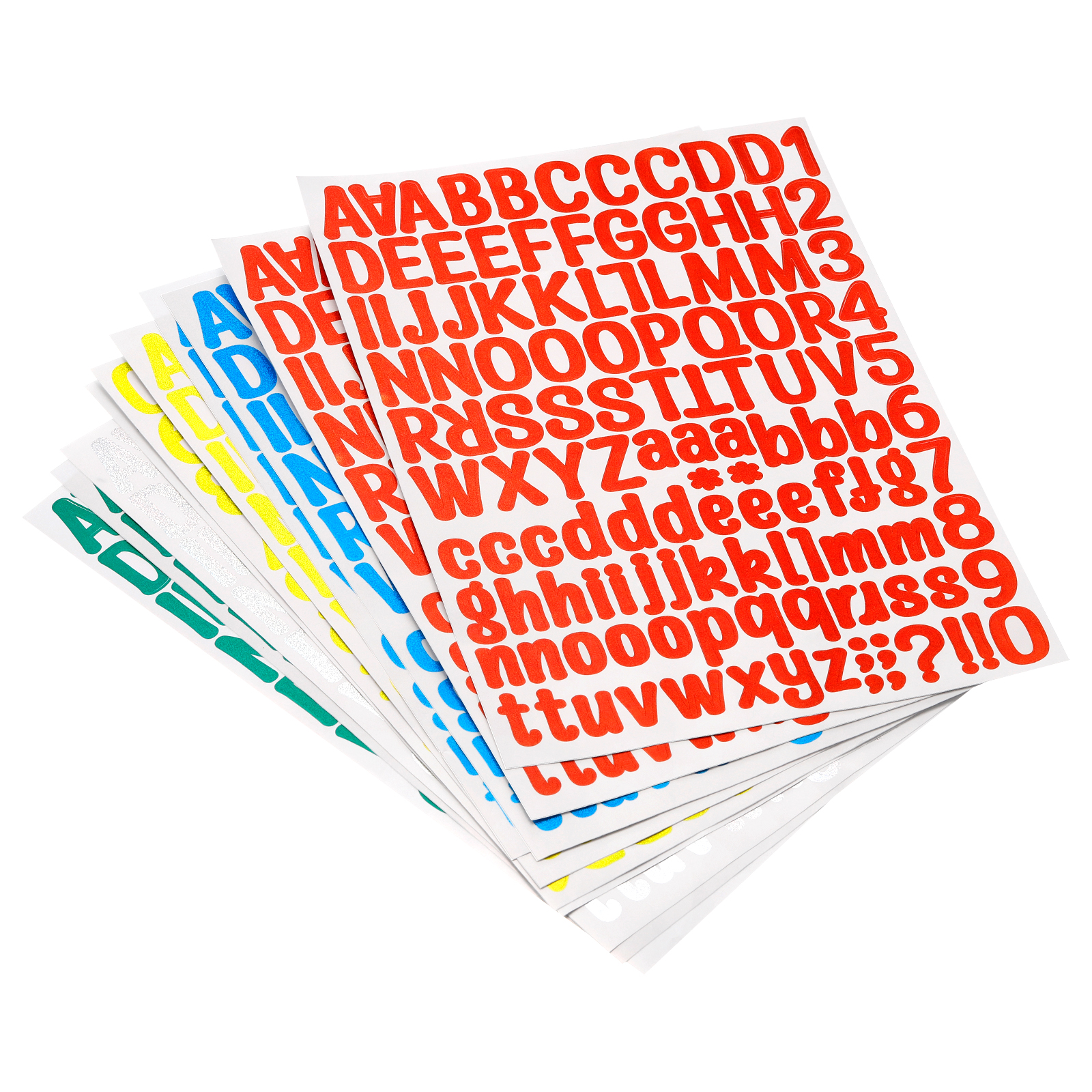 192 Letters Self Adhesive Letters 192-Pack 3