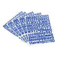 thumbnail image 1 of Uxcell Vinyl Self Adhesive Letter Number Sticker Decal Kit, Blue 126 Piece 10 Sheets, 1 of 5