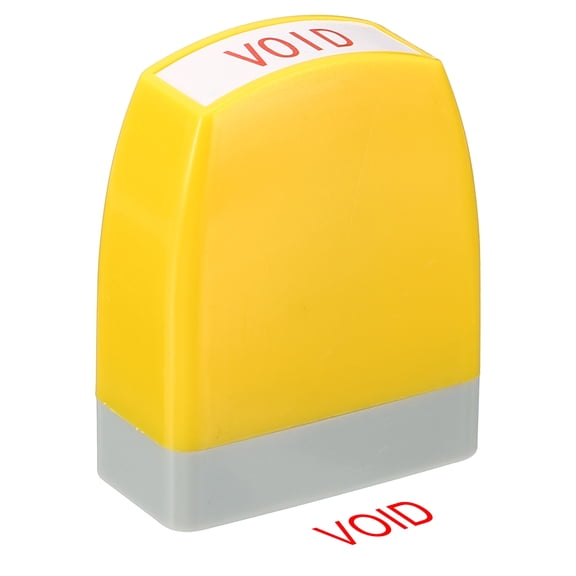 Uxcell Notice Stamp Self Inking, Office Stamps Message Stamp Business Stamp Style 1 ["Void"]