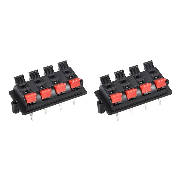 2 Molla Altoparlante Fermo Spingere Rilasciare Connettore Audio WP12-03