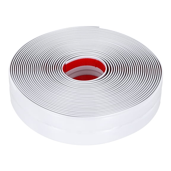 Uxcell Wall Corner Protectors, Self-Adhesive Furniture Edge Guard, Wall Molding Trim for Furniture Wall Corner Home Decor, Bright White 0.12"x1.6"x33 ft