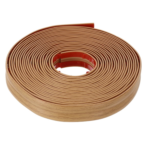 Uxcell Wall Corner Protectors, Self-Adhesive Furniture Edge Guard, Wall Molding Trim for Furniture Wall Corner Home Decor, Yellow Wood 0.08"x0.8"x20 ft