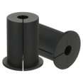 thumbnail image 1 of Uxcell Wall Grommets for Cables, Cables Routing Kit Silicone Hole Grommet Feed Through Bushing Black 1" x 0.33", 1 of 7