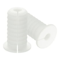 Uxcell Wall Grommets for Cables, Cable Routing Kit Silicone Hole Grommet Feed Through Bushing White