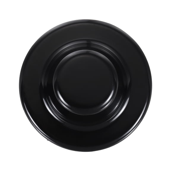 Uxcell Wall Hole Cover 3.15" ABS Black Self-Adhesive Tall Cap, Shower Pipe Decorative Escutcheon Cap, Faucet Cover for Bathroom Kitchen Toilet Air Conditioner Wall Repair