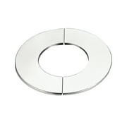 Uxcell Wall Split Flange, 201 Stainless Steel Round Escutcheon Plate for 2.8'' Diameter Pipe