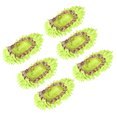 thumbnail image 1 of Uxcell Washable Multifunction Chenille Duster Mop Slippers Cleaning Shoes Cover Green 6 Pack, 1 of 5