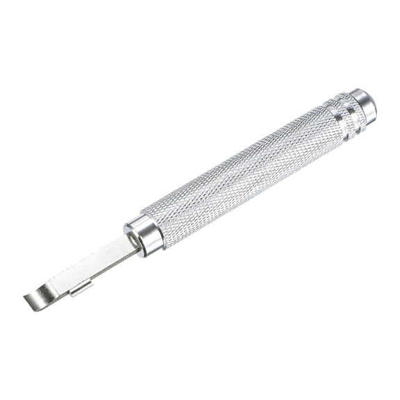 Uxcell Watch Back Case Remover Tool, 6mm,7mm Width Bar Aluminum Handle, Silver Tone