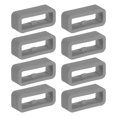 thumbnail image 1 of Uxcell Watch Band Holder Loop, Universal Silicone Watch Replacement Band Strap Keeper Parts for Smart Sport Light Gray 16 mm, 1 of 7