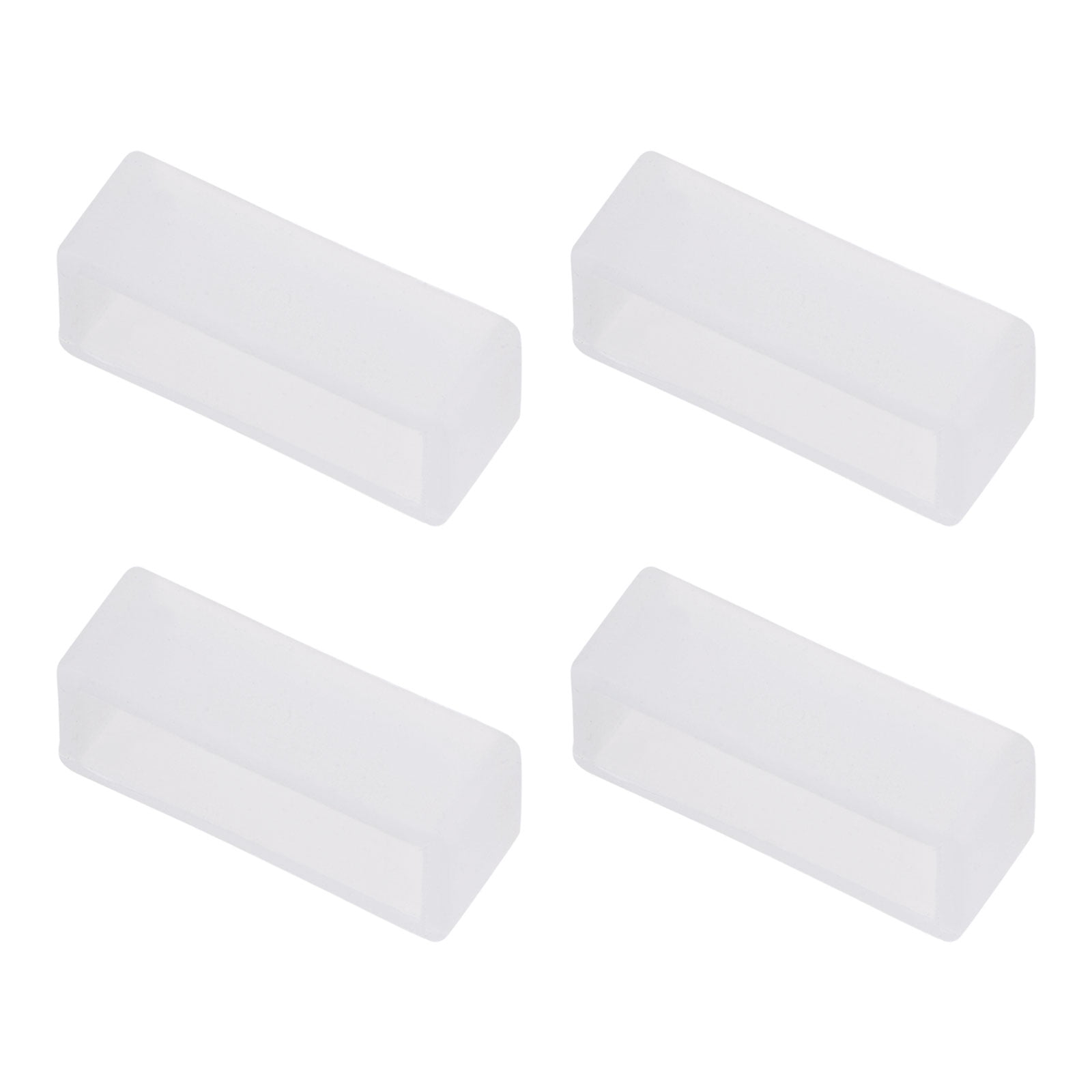 Uxcell Watch Band Strap Loops Silicone for 19mm Width Watch Band ...