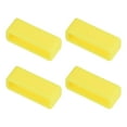 thumbnail image 1 of Uxcell Watch Band Strap Loops Silicone for 24mm Width Watch Band, Yellow 4 Pack, 1 of 5