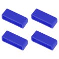 thumbnail image 1 of Uxcell Watch Band Strap Loops Silicone for 28mm Width Watch Band, Blue 4 Pack, 1 of 5