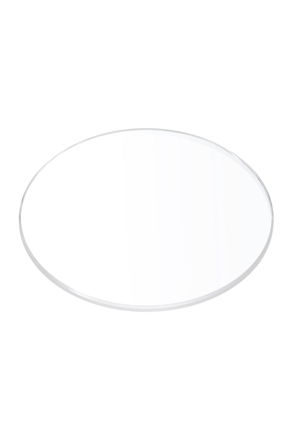 Watch Crystal Glass Len 25.5mm Dia 1.2mm Thick Flat Round Clear Sapphire Glasses Watches Face Crystals Lens Replacement for Watchmaker Repair