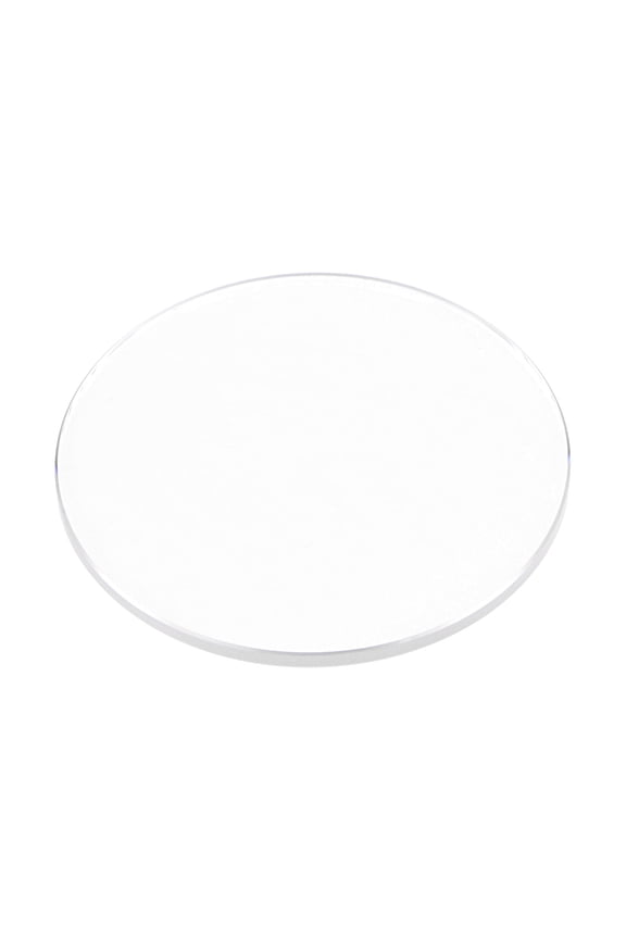 Watch Crystal Glass Lens 35mm Dia 1.5mm Thick Flat Round Sapphire Watch Crystals Replacement